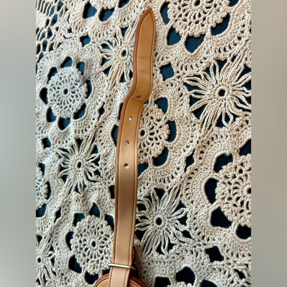 Louis Vuitton Brown Leather Luggage Tag - Picture 4 of 6